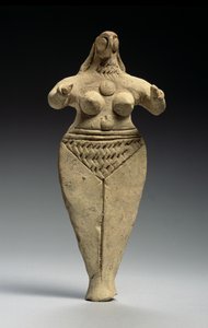 女性形象，阿卡德，第3王朝的乌尔，c.2334-2004 BC（兵马俑）